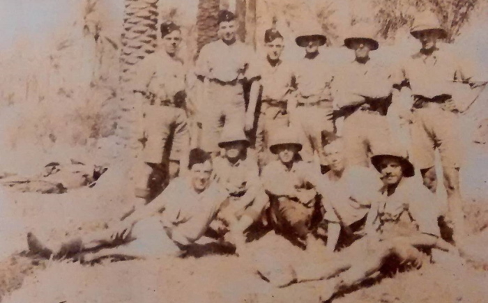 1/4th Hampshires at Basra