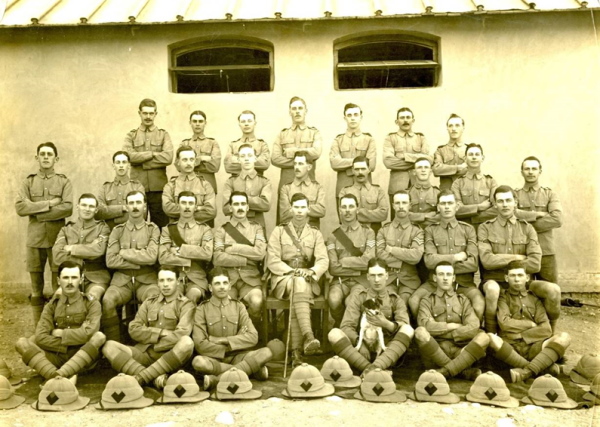 The 2/4th Hampshires in India in October 1915