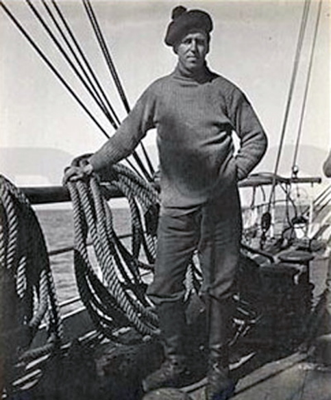 James Denniston aboard Terra Nova