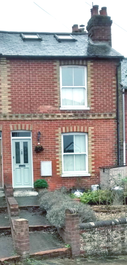 7, Cheriton Road, Winchester (it had been 50, Western Road