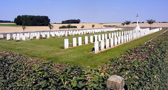 Millencourt Communal Cemetery Extension, Somme, Picardy, France