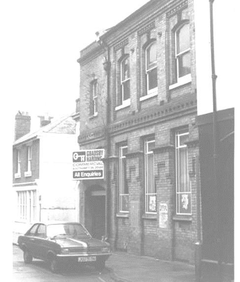 The old Winchester Post Office in Parchment Street