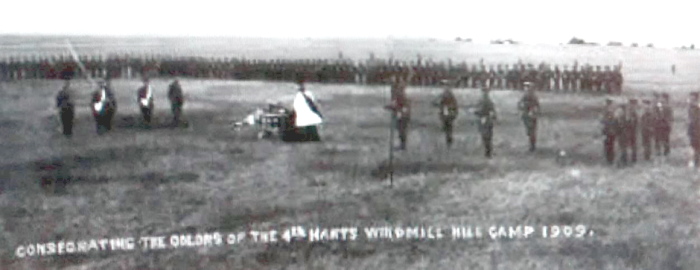 Hampshire Regiment Summer Camp in 1909