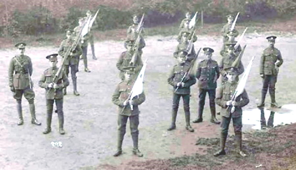 Men of the Royal Engineers Signal Service