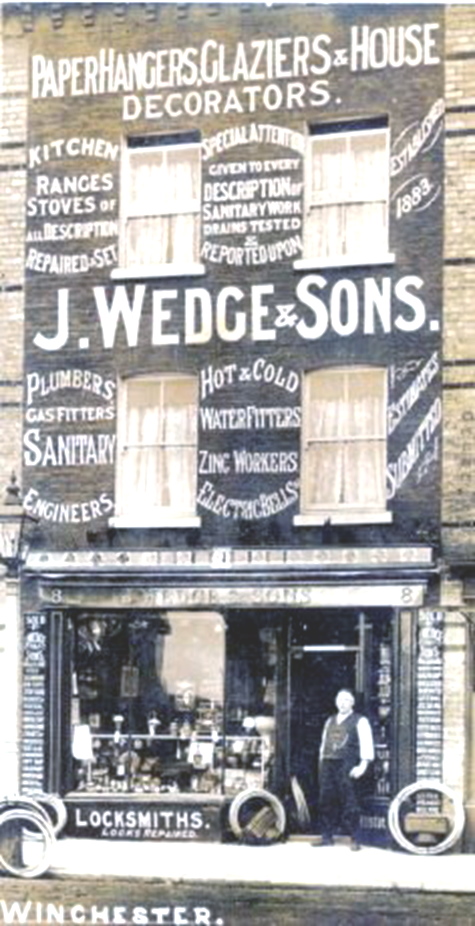 J. Wedge & Sons at 8, Andover Road, Winchester